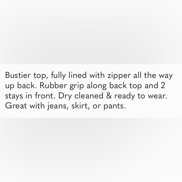 EUC WHBM Bustier style animal print - Picture 14 of 14